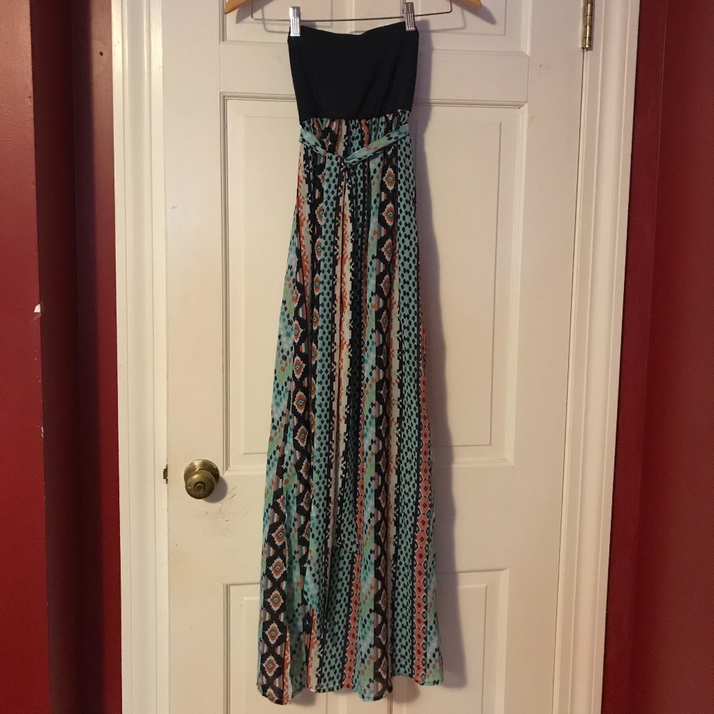 Strapless Maxi Dress
